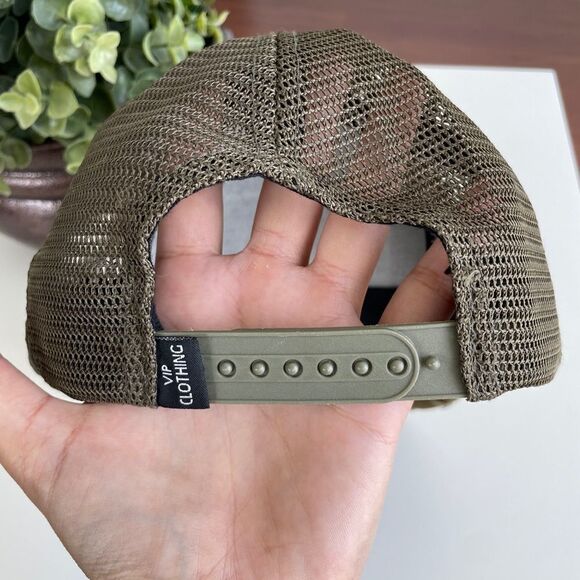 VIP Clothing 1979 Army green Patch Baseball Cap - Picture 5 of 7